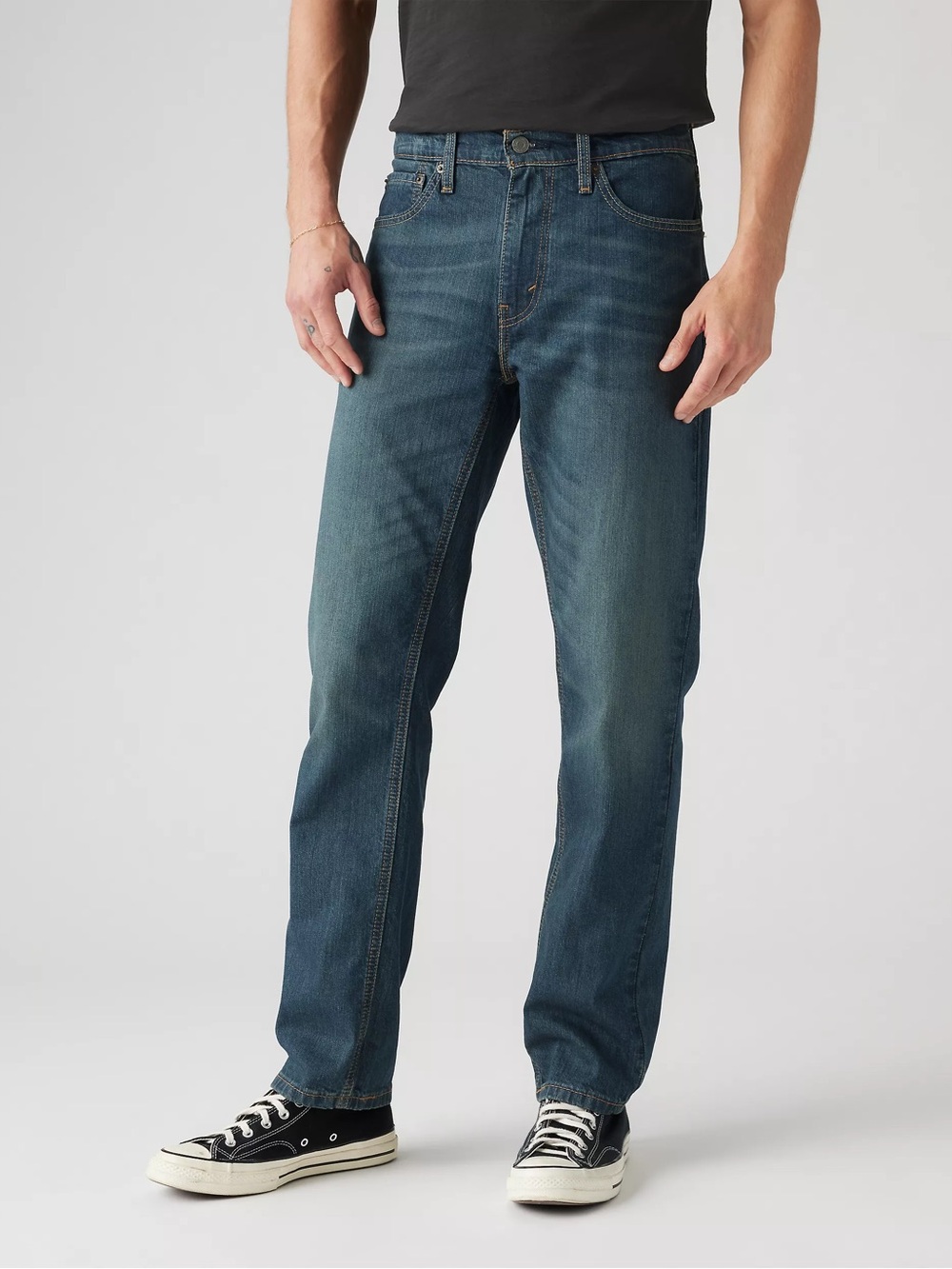 Levi’s 541 Athletic Taper Fit Men’s Jeans 34x30 Midnight Medium Wash Stretch